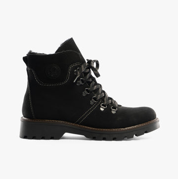 Rieker 73232-00 Womens Boots Black