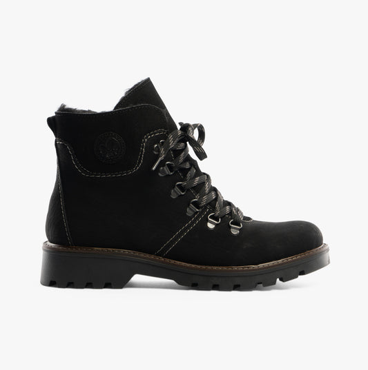 Rieker 73232-00 Womens Boots Black