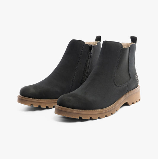Rieker 73250-14 Womens Boots Blue