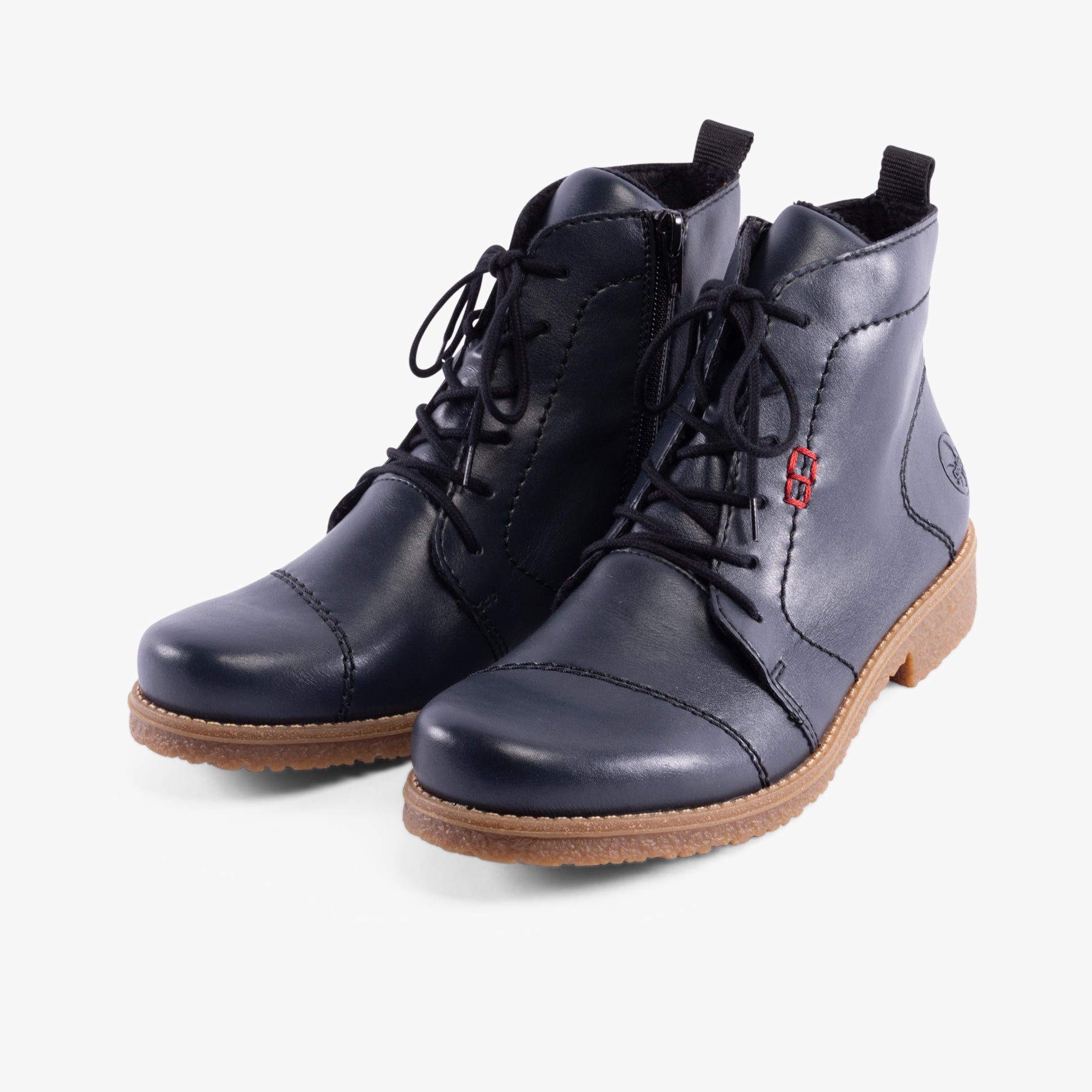 Rieker 73500-14 Womens Boots Blue