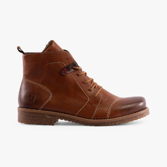 Rieker 73501 Womens Ankle Boots Brown