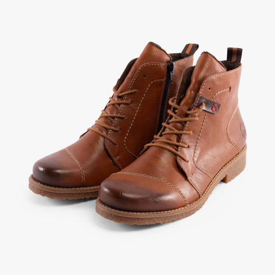 Rieker 73501 Womens Ankle Boots Brown