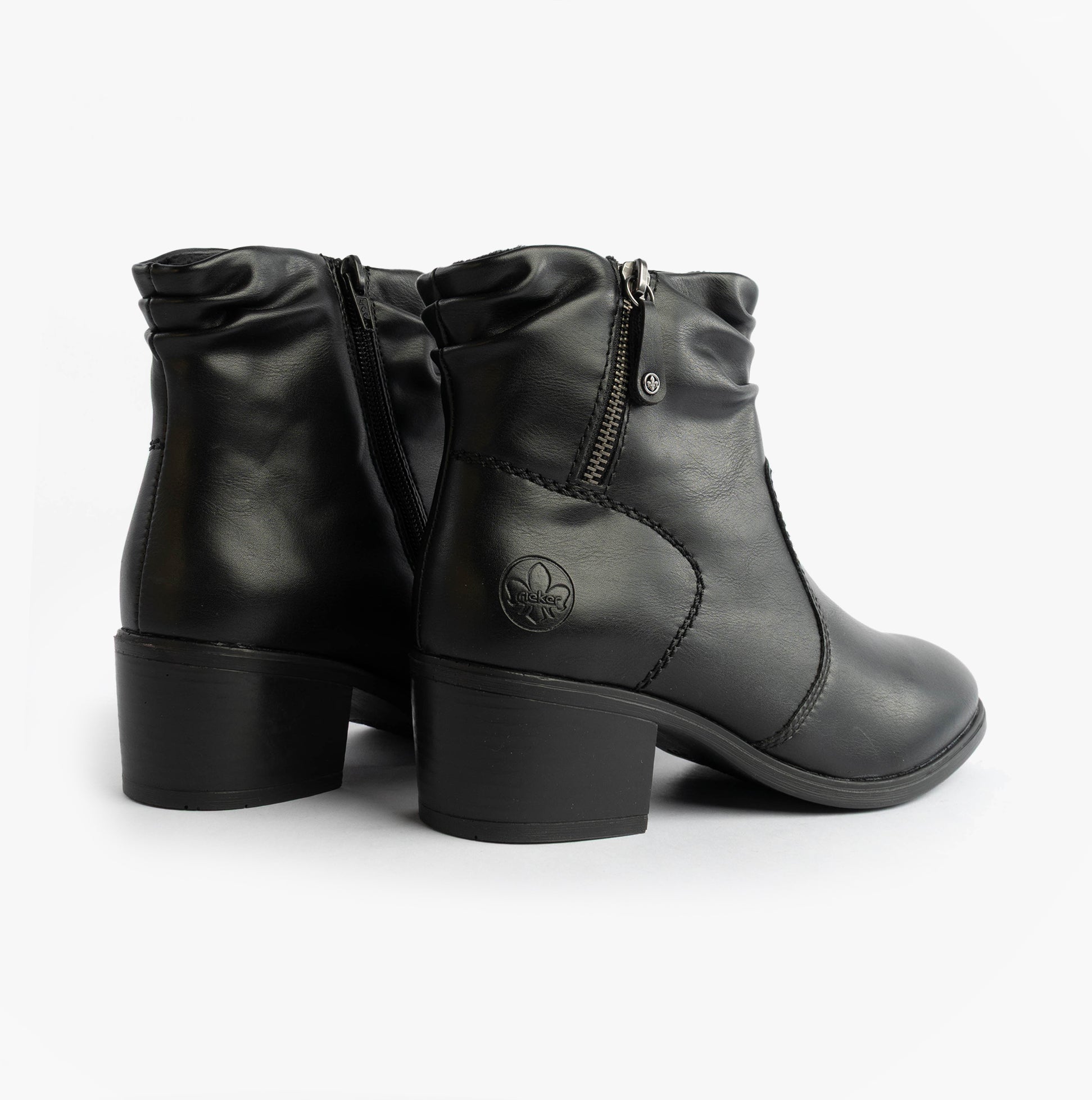 Rieker 73981-00 Womens Boots Black