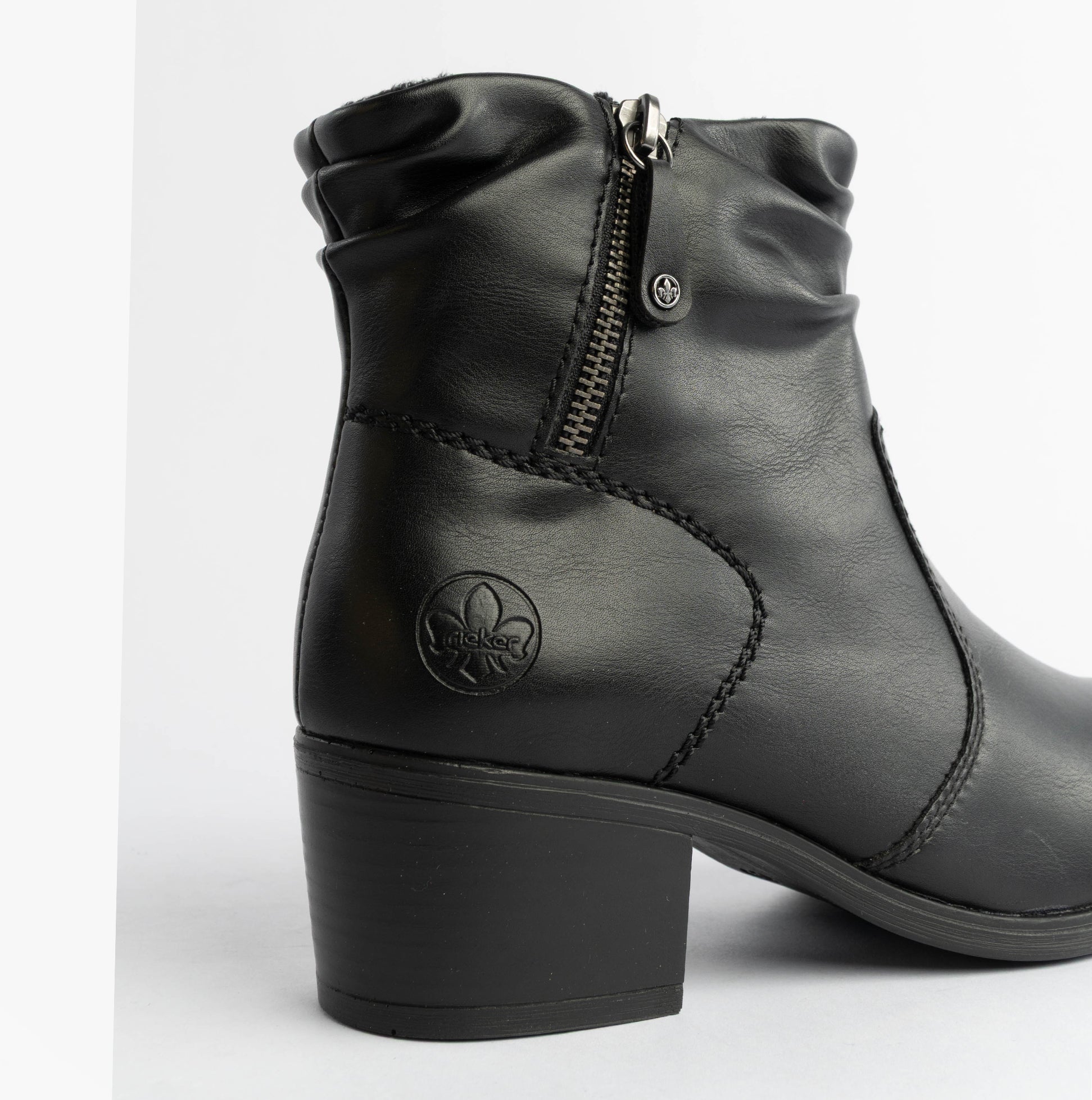Rieker 73981-00 Womens Boots Black