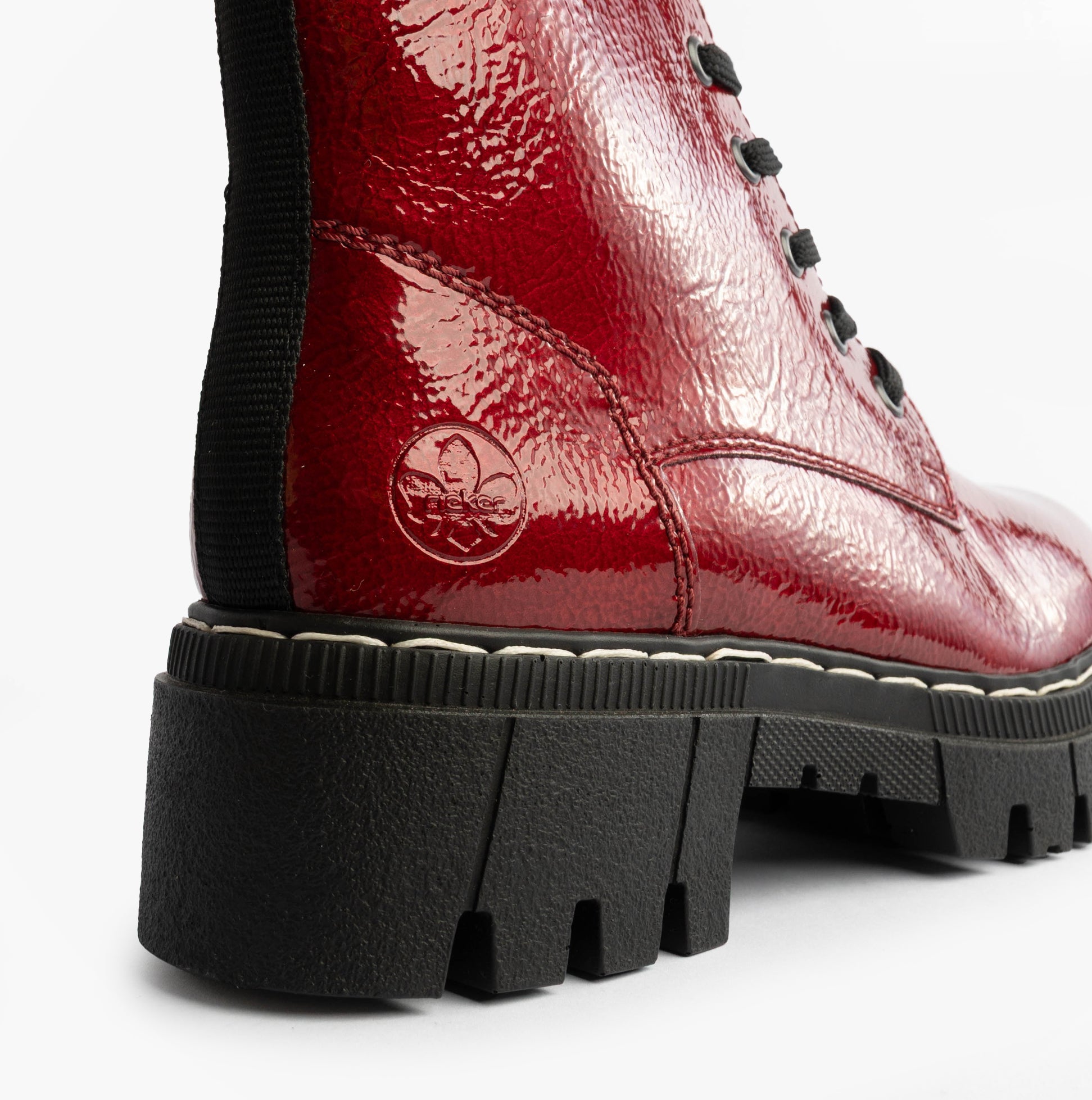 Rieker 74020-33 Womens Boots Red