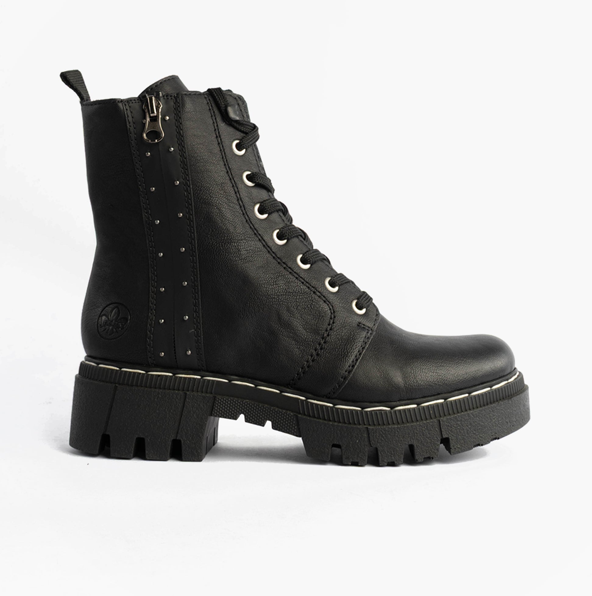 Rieker 74044-00 Womens Boots Black