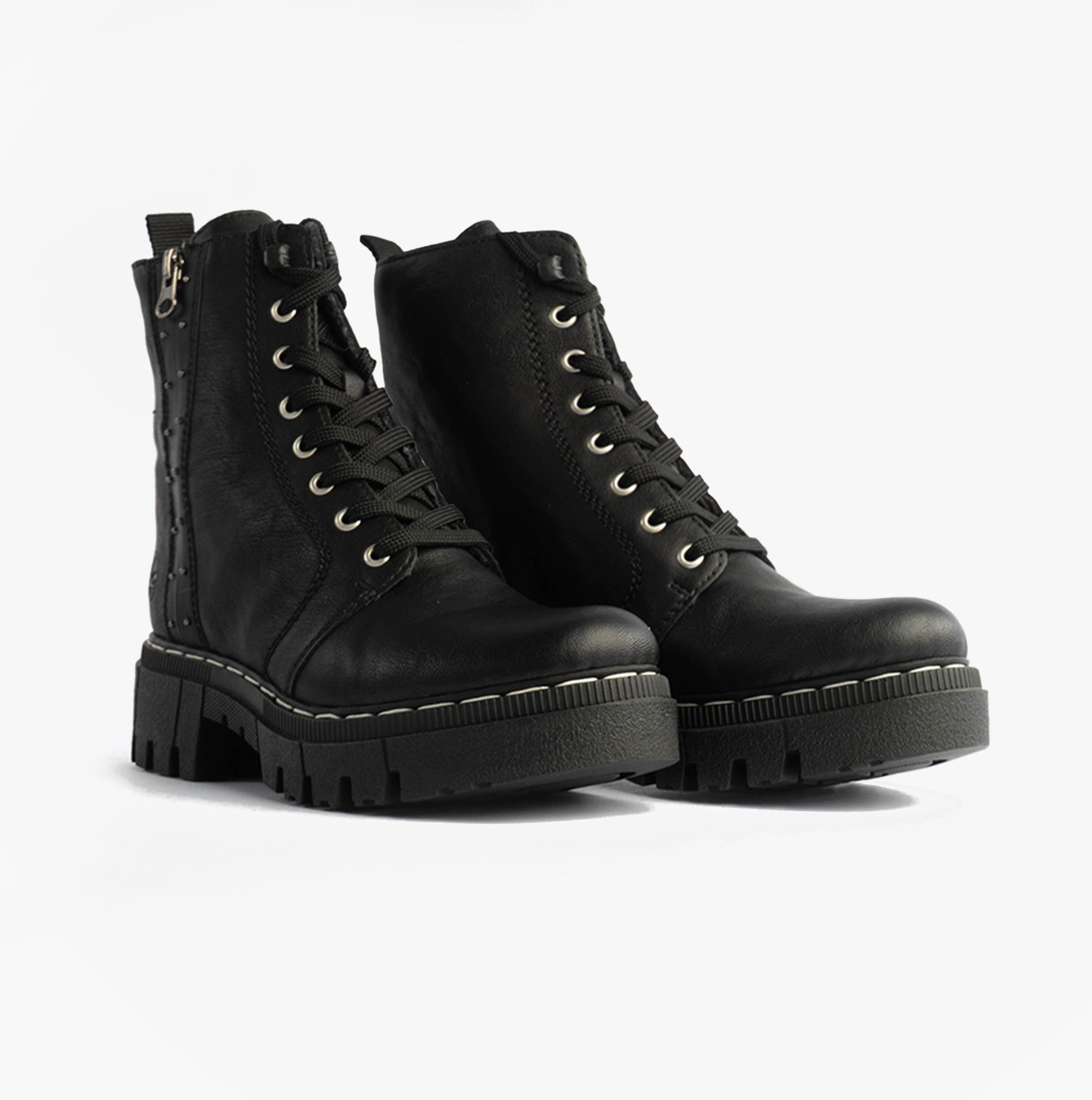 Rieker 74044-00 Womens Boots Black