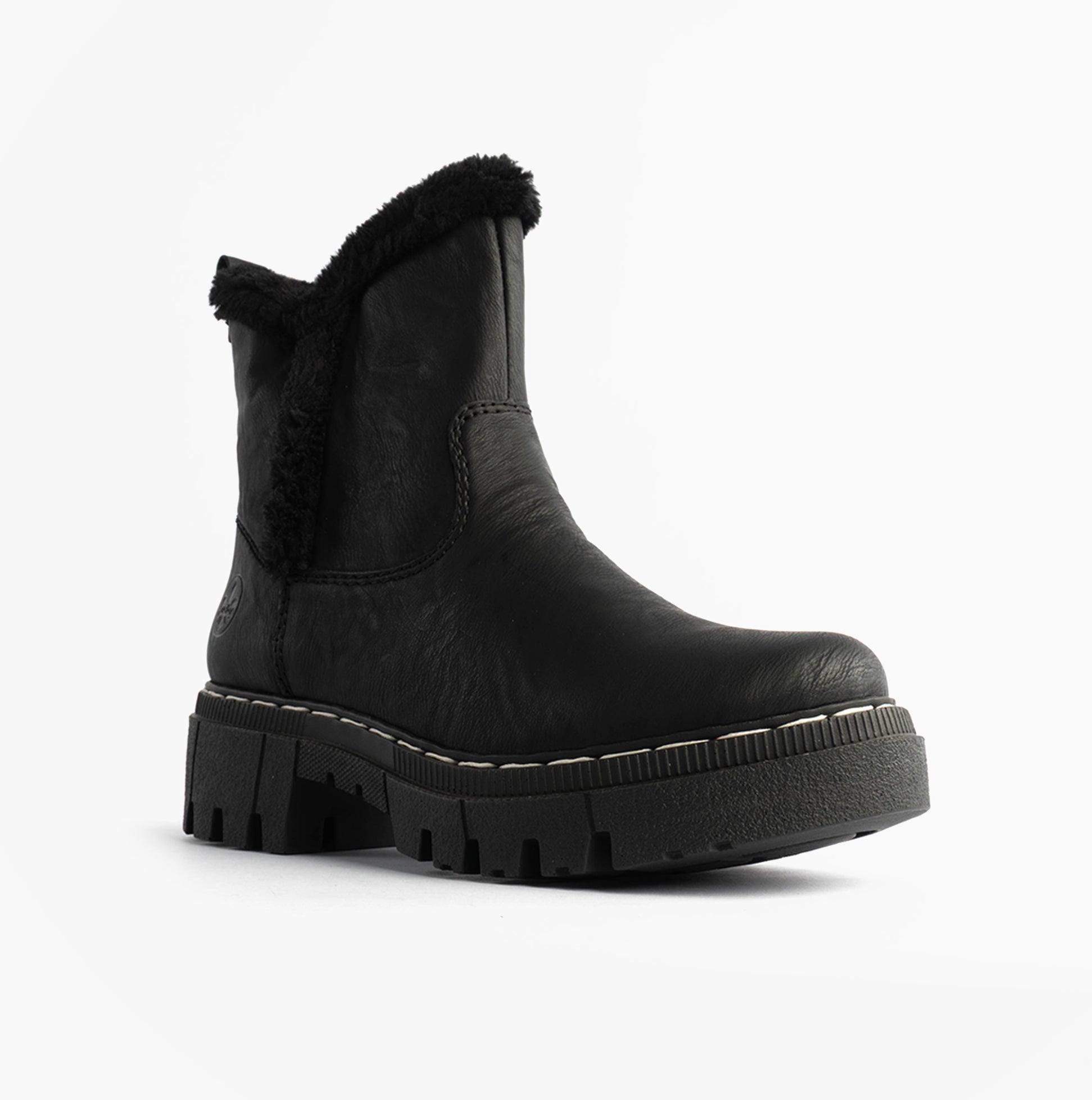 Rieker 74082-00 Womens Boots Black