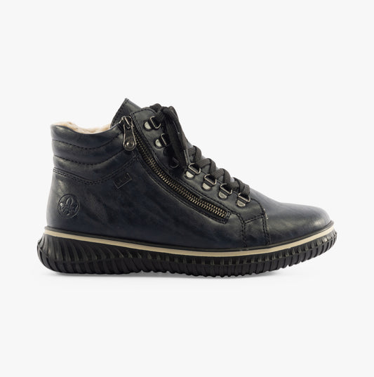 Rieker 74233-14 Womens Boots Blue