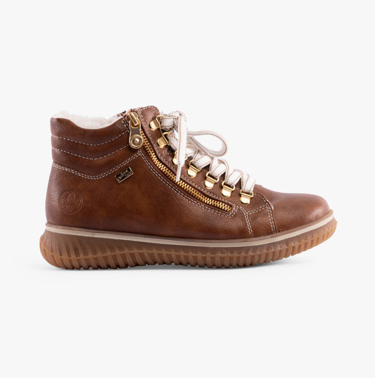 Rieker 74233-24 Womens Boots Brown