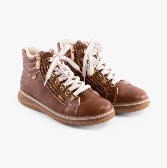 Rieker 74233-24 Womens Boots Brown