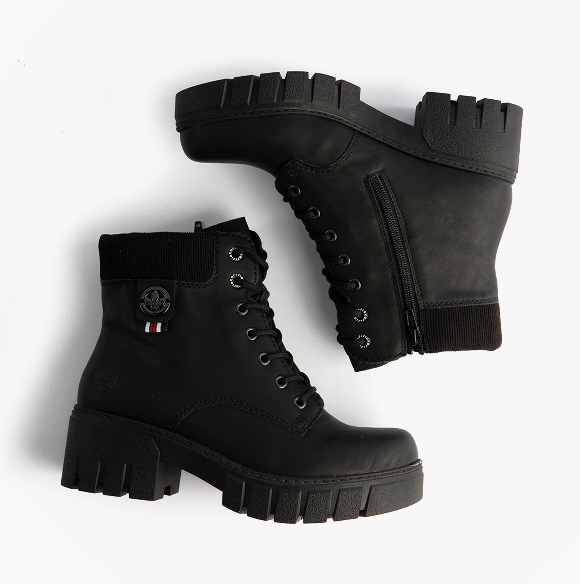 Rieker 74532-00 Womens Boots Black