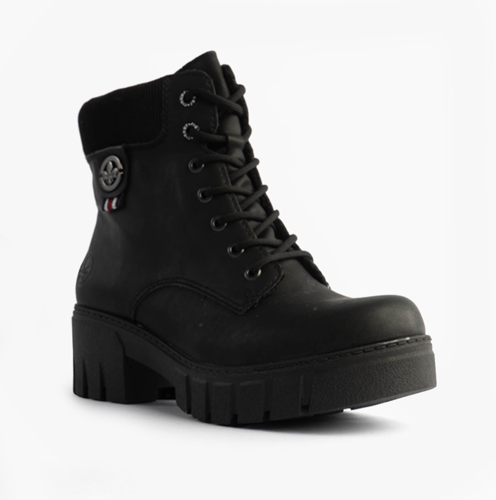 Rieker 74532-00 Womens Boots Black