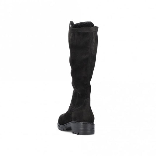 Rieker 76890-00 Womens Tall Boots Black