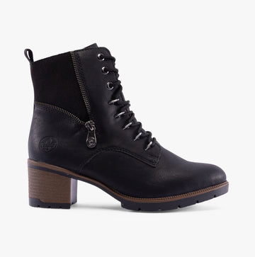 Rieker 77520-00 Womens Boots Black
