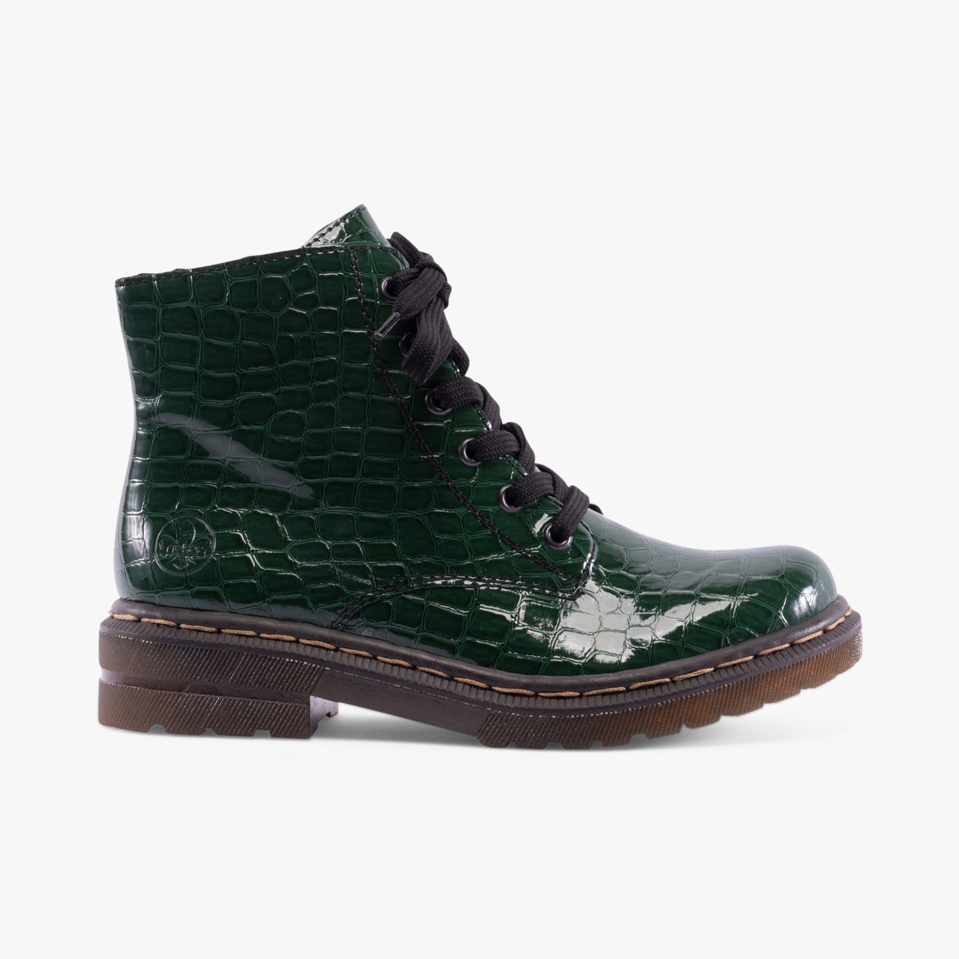 Rieker 78240-54 Womens Boots Green