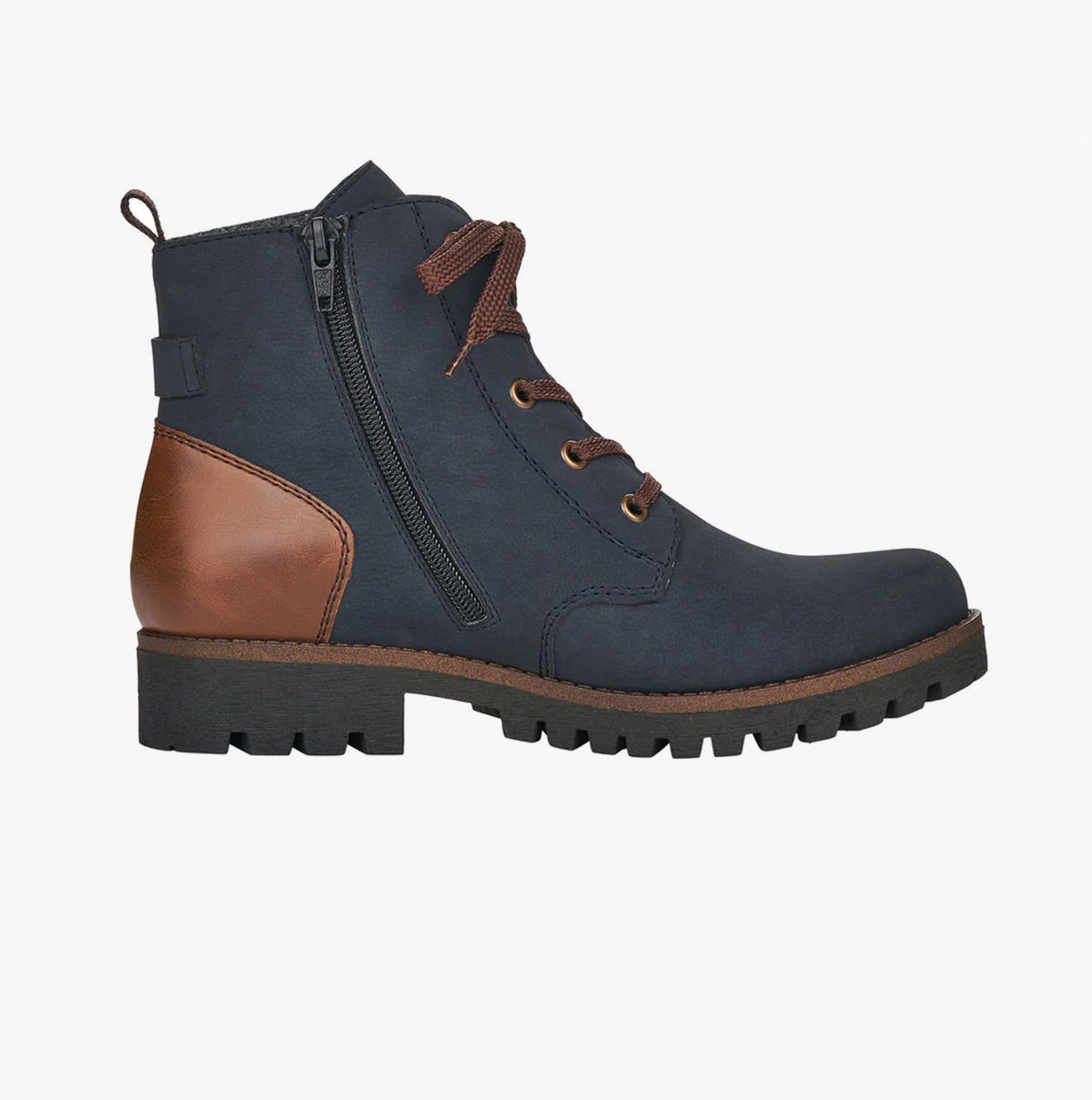 Rieker 78502-14 Womens Boots Blue