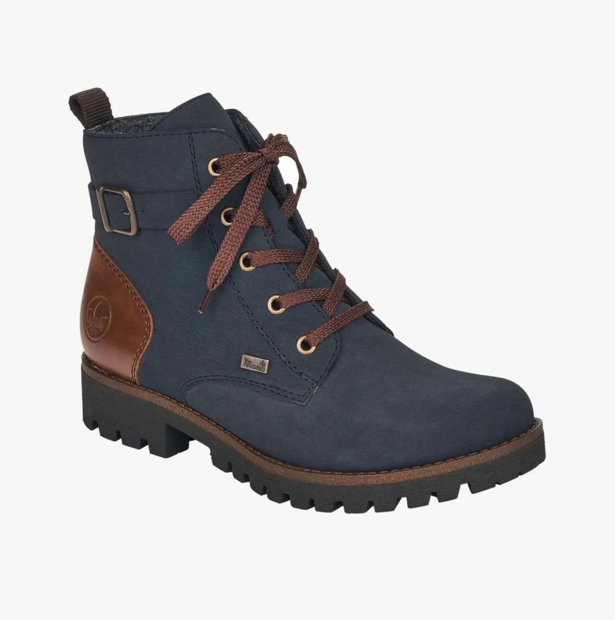 Rieker 78502-14 Womens Boots Blue
