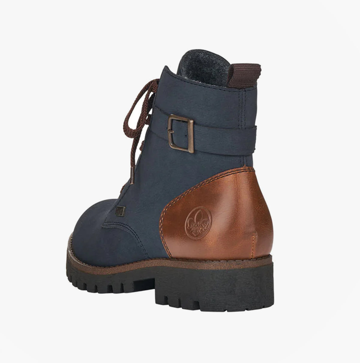 Rieker 78502-14 Womens Boots Blue