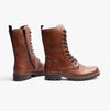 Rieker 78544-25 Womens Leather Mid-Calf Boots Brown