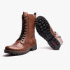 Rieker 78544-25 Womens Leather Mid-Calf Boots Brown