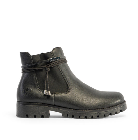 Rieker 78565-00 Womens Boots Black