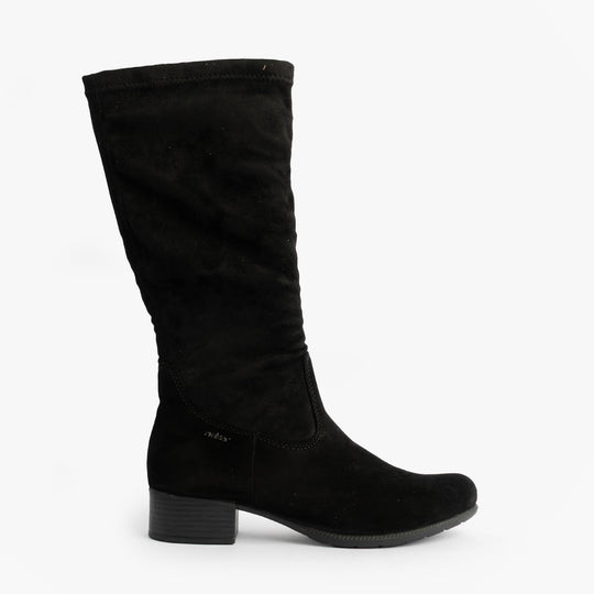 Rieker 78654 Womens Mid-Calf Boots Black