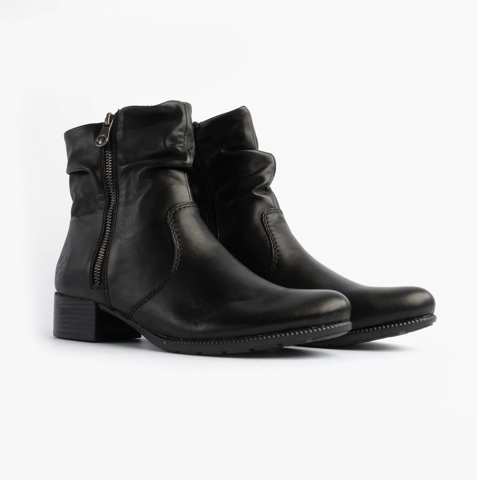 Rieker 78656-00 Womens Boots Black