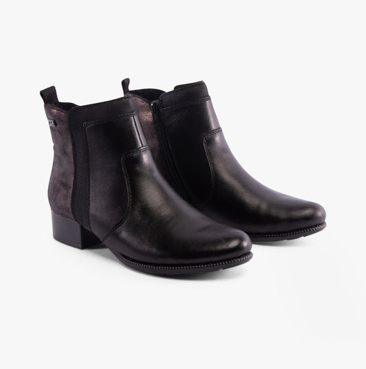 Rieker 78658-00 Womens Boots Black