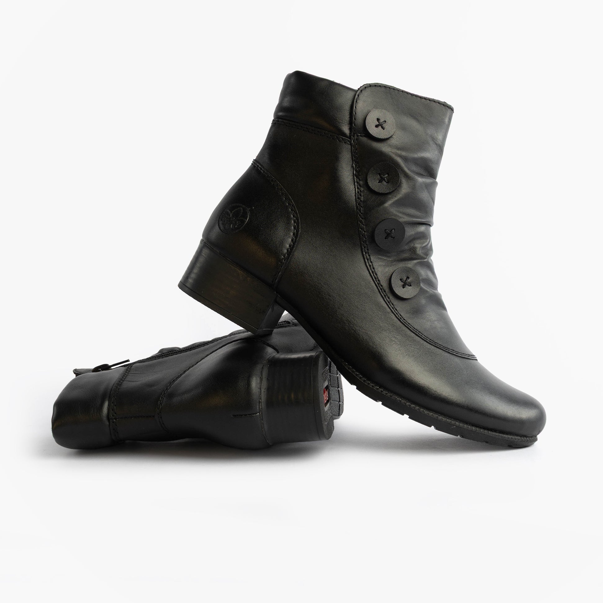 Rieker 78659-00 Womens Boots Black