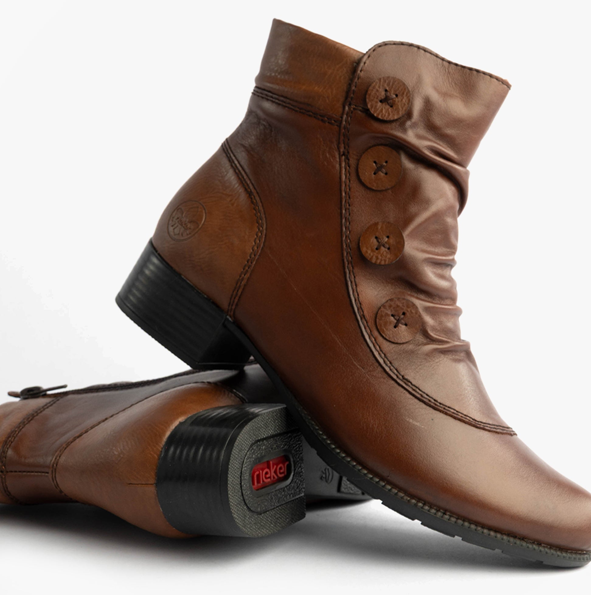 Rieker 78659-22 Womens Boots Brown