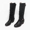 Rieker 93655-00 Womens Knee High Boots Black