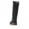 Rieker 94652-00 Womens Knee High Boots Black