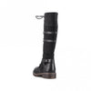 Rieker 94732-00 Womens Knee High Boots Black