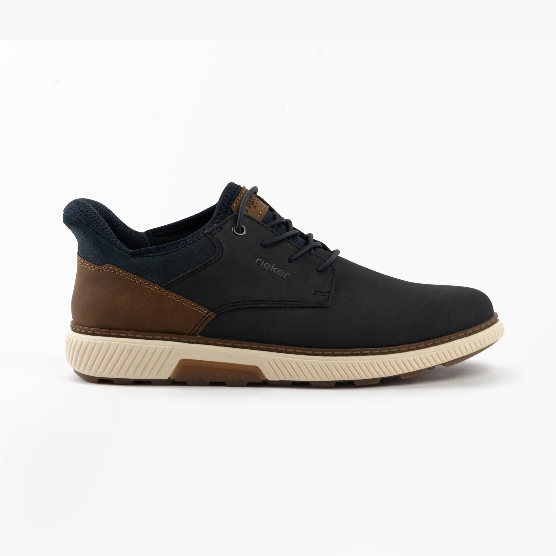 Rieker B3357-14 Mens Shoes Blue