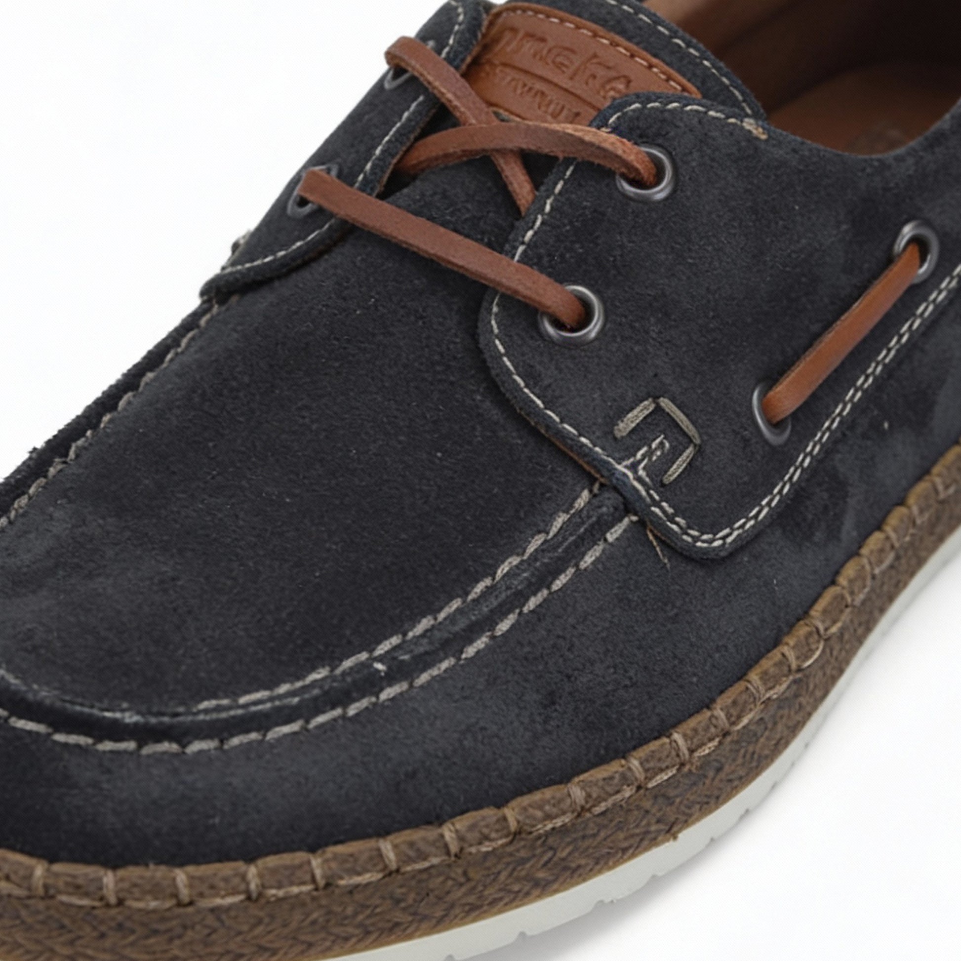 Rieker B5220 Mens Boat & Deck Shoes Blue