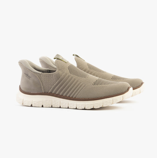 Rieker B6659-64 Mens Shoes Beige