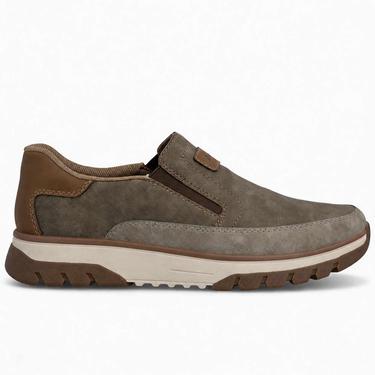 Rieker B9350 Mens Comfort Trainers Brown