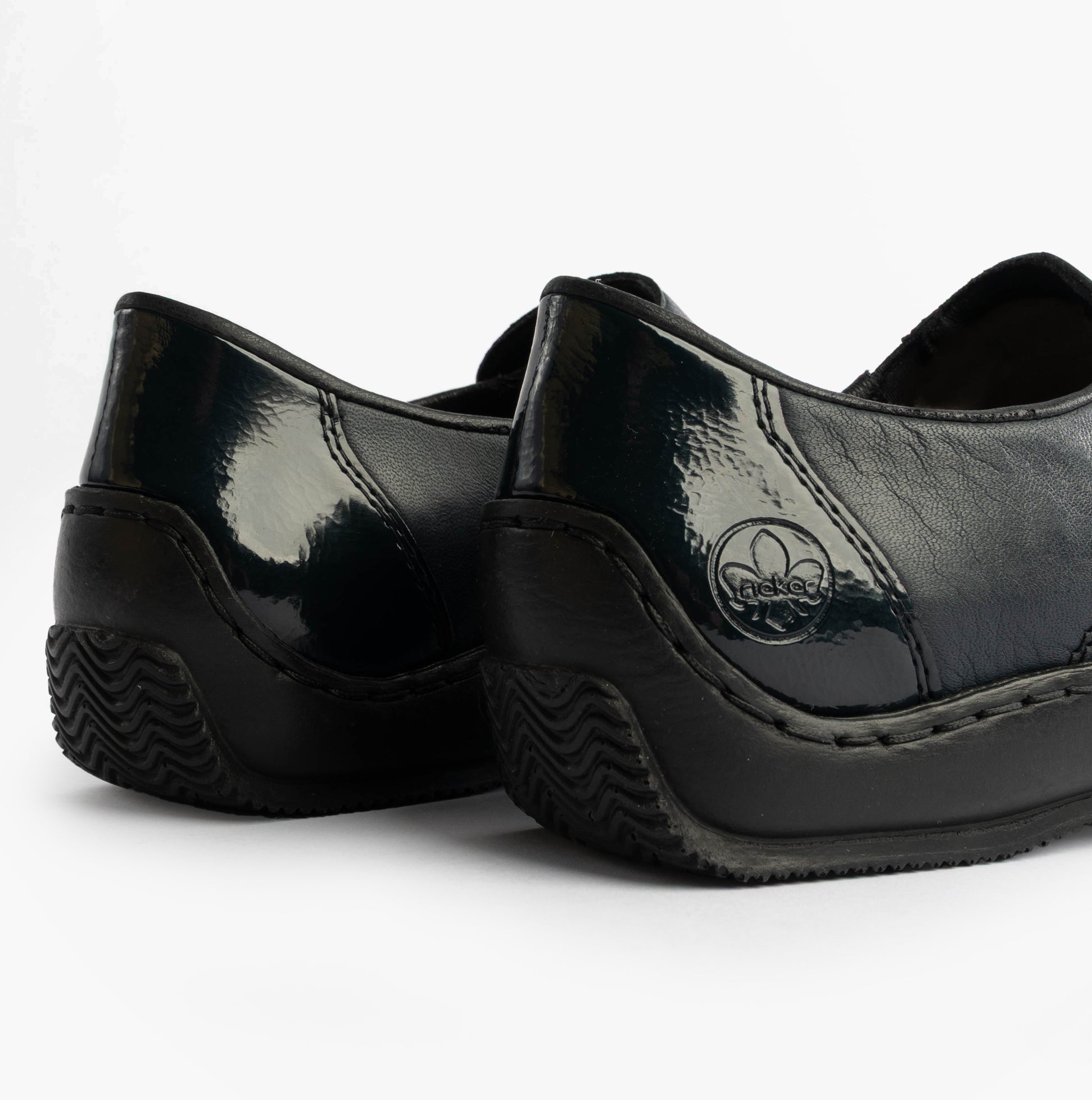 Rieker L1777-14 Womens Casual Shoes blue