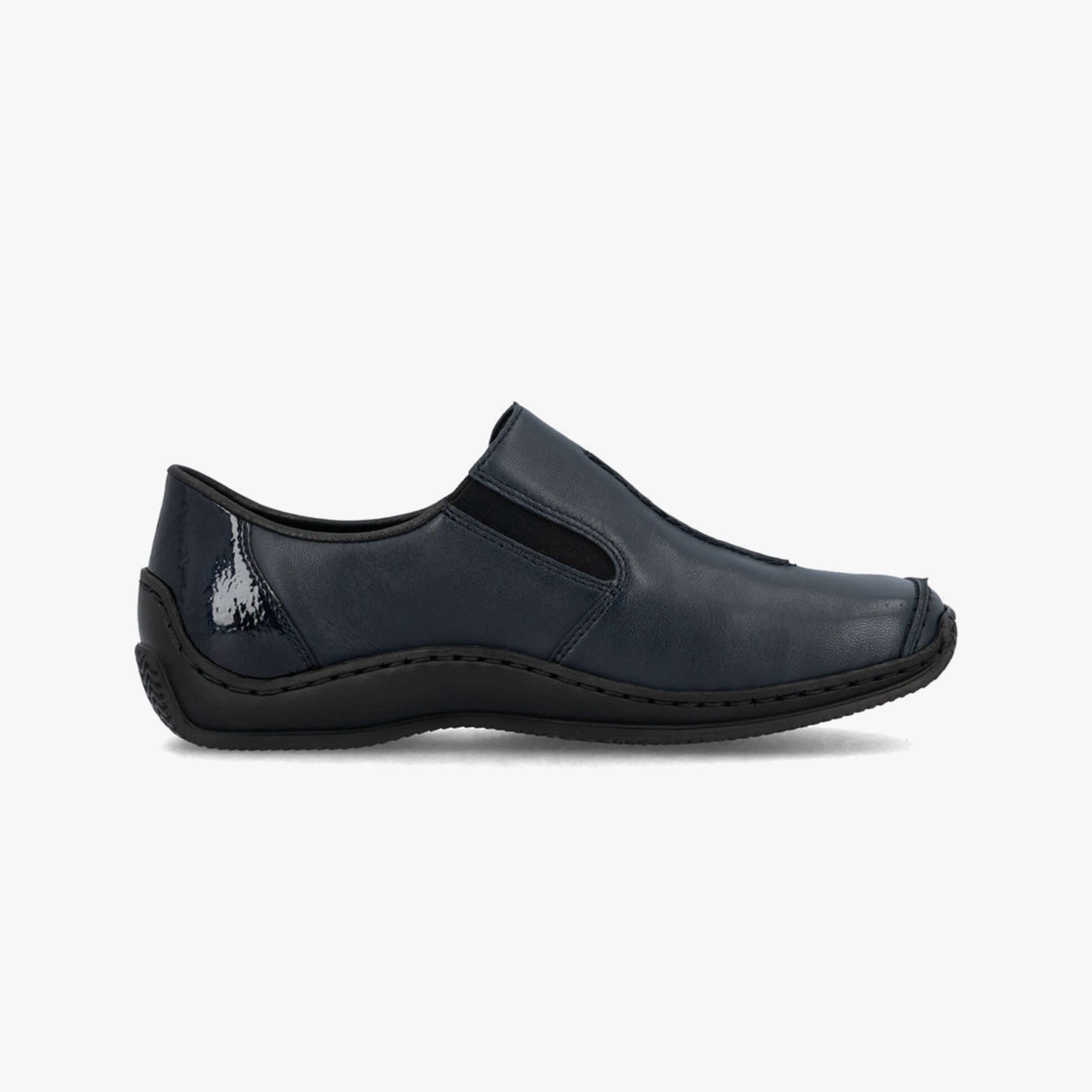 Rieker L1777-14 Womens Casual Shoes blue