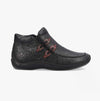 Rieker L1787-00 Womens Leather Boots Black