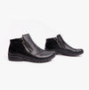 Rieker L4663-01 Womens Ankle Boots Black