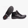 Rieker L4663-01 Womens Ankle Boots Black