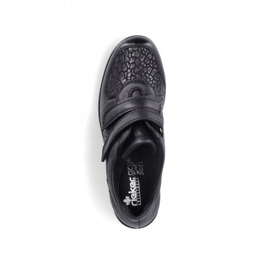 Rieker L4868-00 Womens Shoes Black