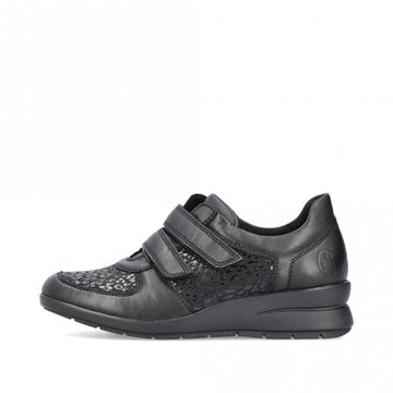 Rieker L4868-00 Womens Shoes Black