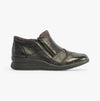 Rieker L4881-01 Womens Leather Boots Black