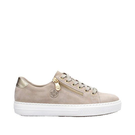 Rieker L59L1-60 Womens Shoes Beige