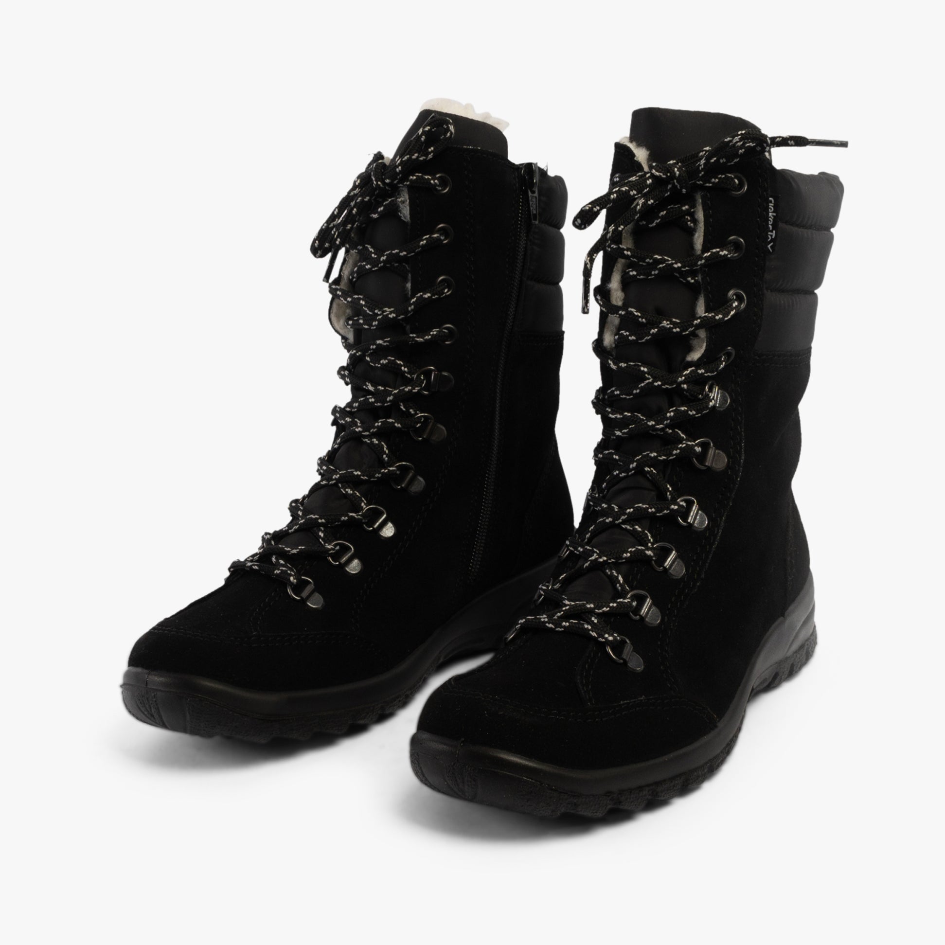 Rieker L7101-00 Womens Boots Black