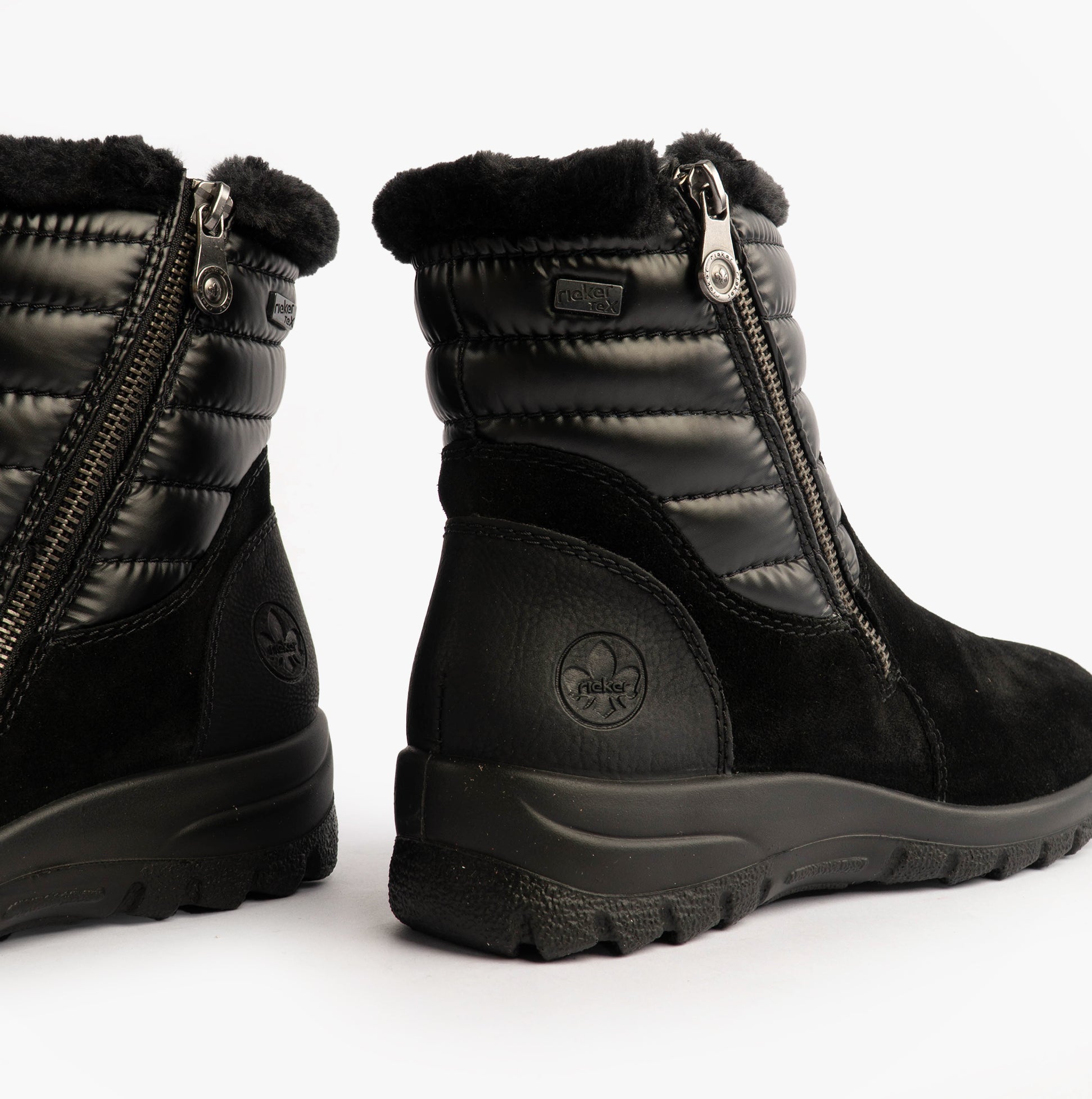 Rieker L7187-00 Womens Boots Black