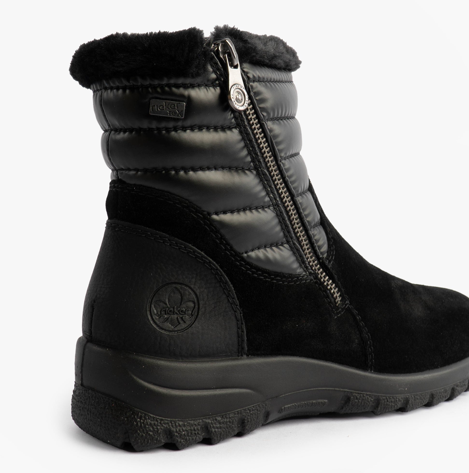 Rieker L7187-00 Womens Boots Black